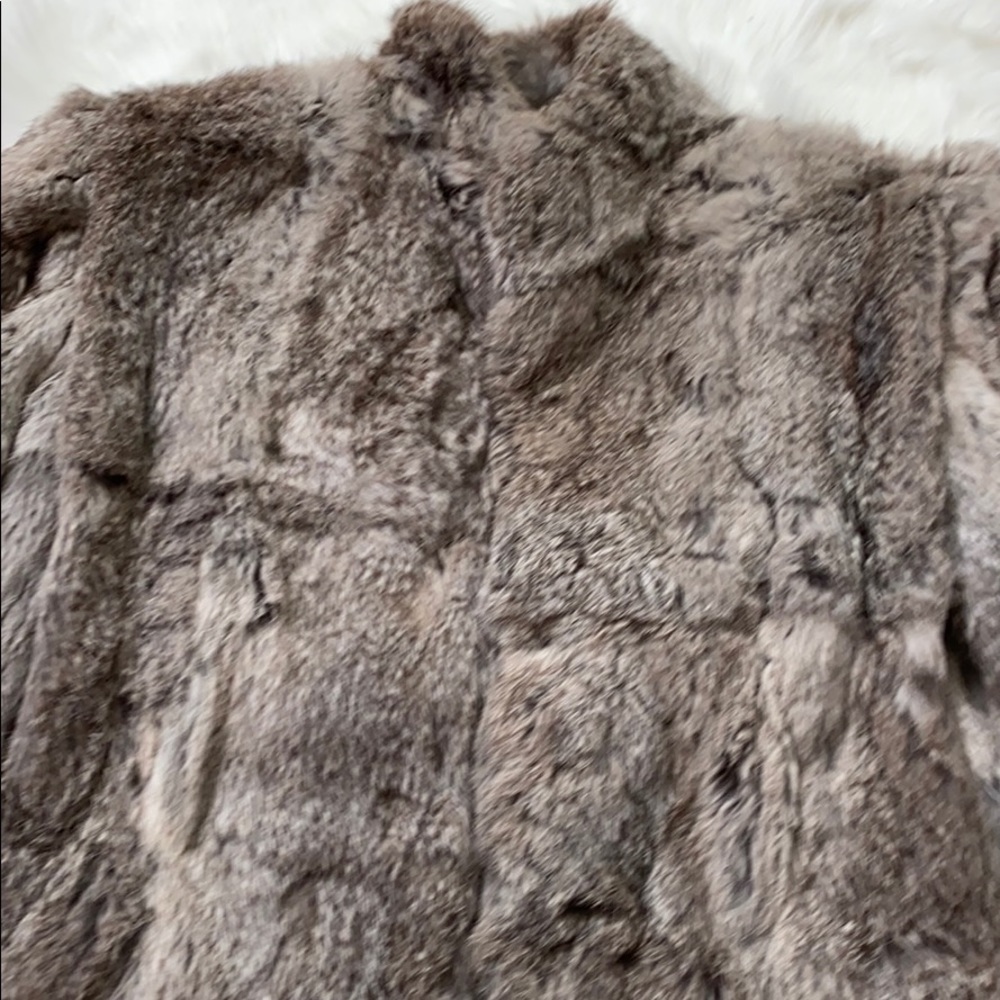 🔥Real Rabbit Fur Coat🔥 - Picture 2 of 7
